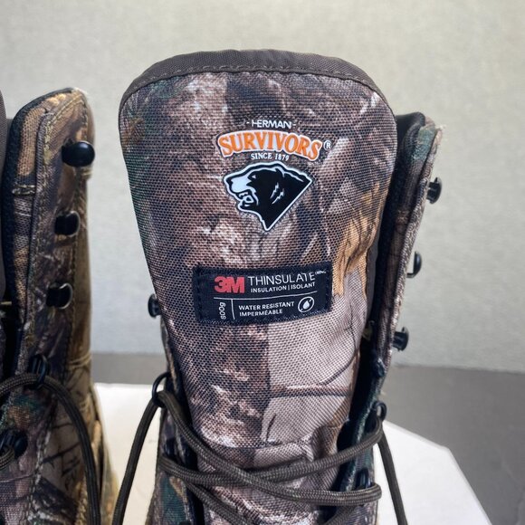 Herman Survivors Thinsulate Waterproof Hunting Boot for Men, Size 13W,Outdoor main image 9